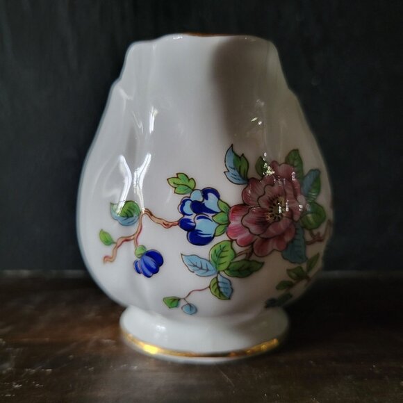 Vintage Aynsley Pembroke Pattern Fine Bone China Petite Creamer, Bird & Flowers - Picture 3 of 7
